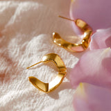 Sinuous Loop Earrings