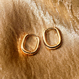 Mini U Hoop Earrings
