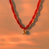 Burning Drop Necklace