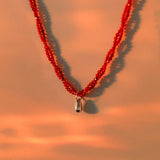 Burning Drop Necklace