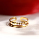 Twilight Beads Ring