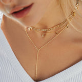 Figaro Steel Necklace
