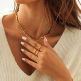 Bold heart Necklace