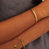 Consistent Heart Bracelet