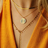 Wild Leaves Necklace Long