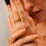 Two Track Ring