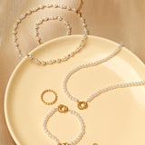 Beaded Pearl Bracelet