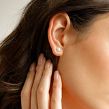 Simple Pearl Earrings