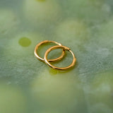 Sleek Hoop Earrings