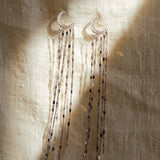 Moonlit Tassel Earrings