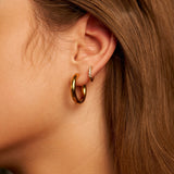 Glossy Hoops earrings