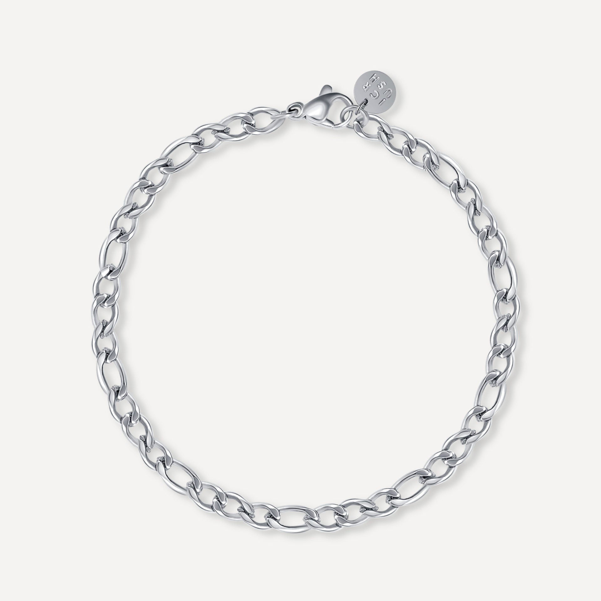 Figaro Steel Bracelet