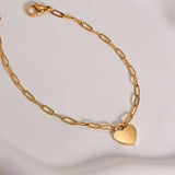 Consistent Heart Bracelet