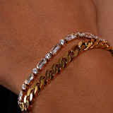 Square N Round Bracelet