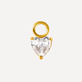 5,5x5,5mm Sincere Love Earrings-Charm