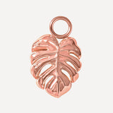 11,5x10mm Monstera Leaf Earrings-Charm