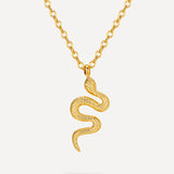 Snake Pendant Necklace