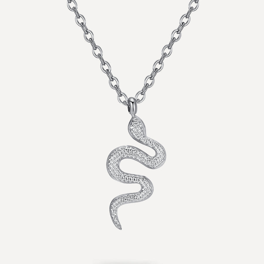 Snake Pendant Necklace