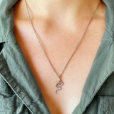 Snake Pendant Necklace