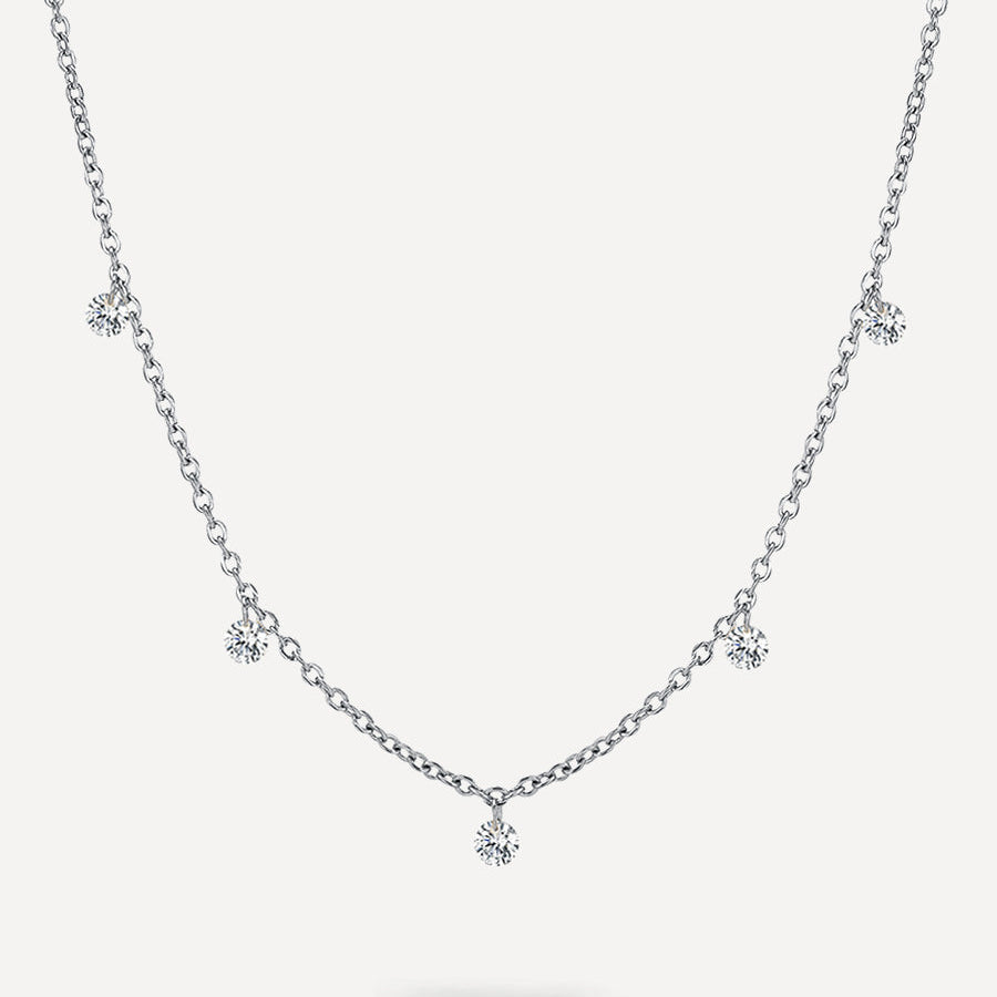 Sparkling Drop Necklace