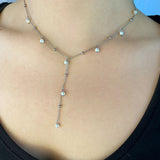 Pearl Station Necklace
