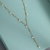 Pearl Station Necklace