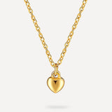 Bold heart Necklace