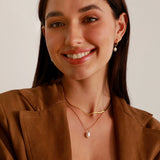 Simple Pearl Pendant Necklace