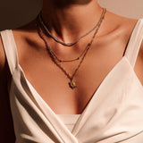 Cluster Glitter Necklace