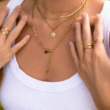 Cluster Glitter Necklace