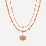 Cluster Glitter Necklace