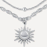 Cluster Glitter Necklace