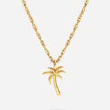 Coconut Palm Necklace
