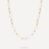 Beaded Pearl Necklace