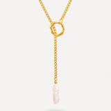 Orbital Pearl Necklace