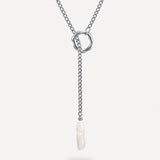 Orbital Pearl Necklace