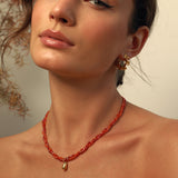 Burning Drop Necklace