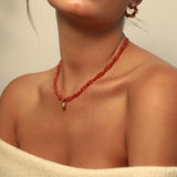 Burning Drop Necklace