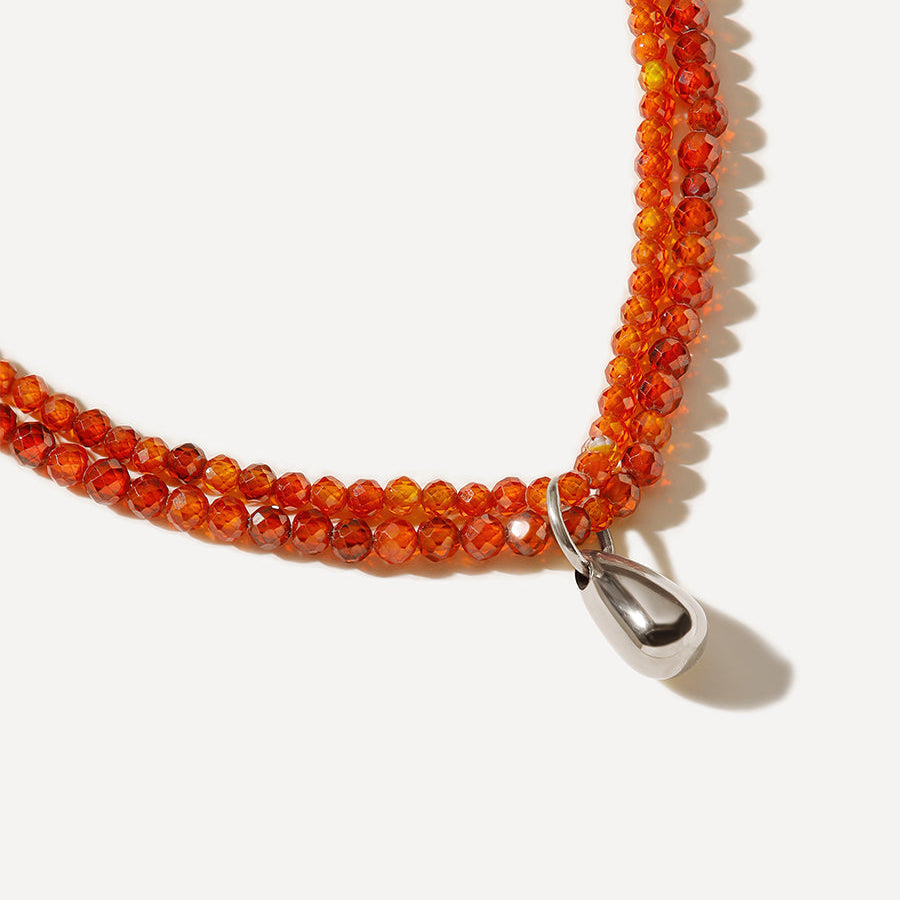 Burning Drop Necklace