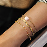 Modern Pearl Bracelet