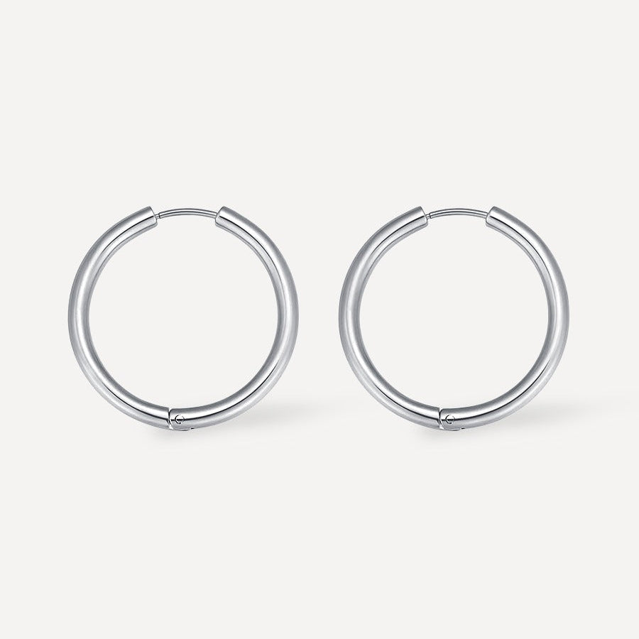 30mm GLOSSY HOOPS Earrings