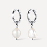 Modern Pearl Earrings