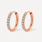 CRYSTALIZED SHINE HOOP Earrings