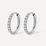 CRYSTALIZED SHINE HOOP Earrings