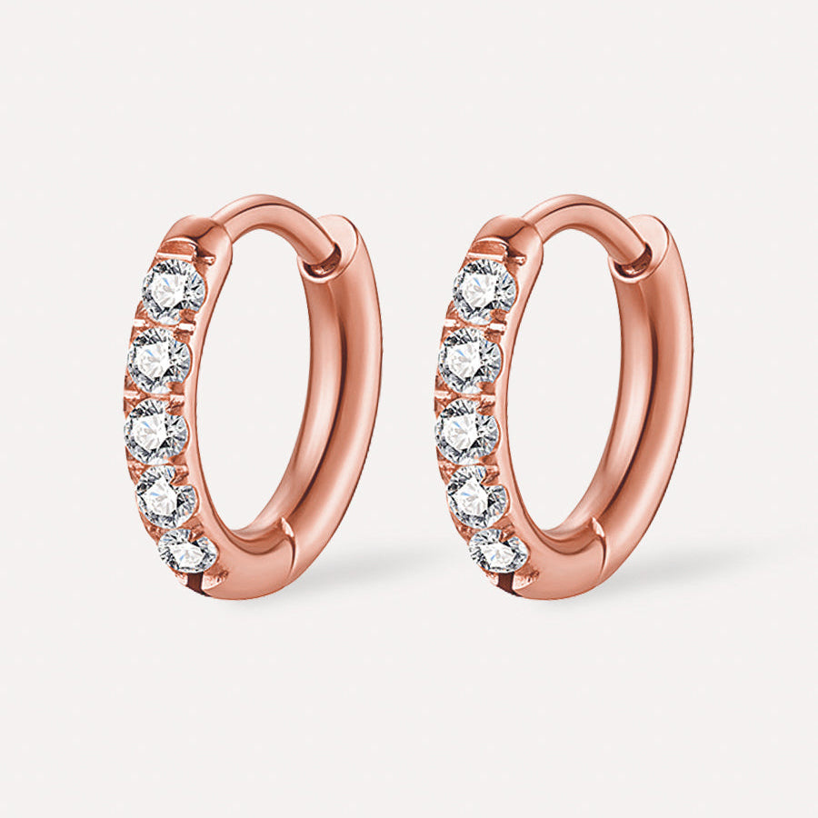 12mm CRYSTALIZED SHINE HOOP SMALL Earrings