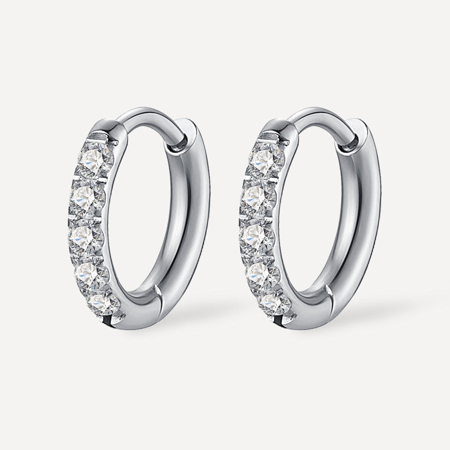 12mm CRYSTALIZED SHINE HOOP SMALL Earrings
