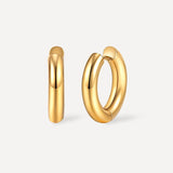 Smooth Hoop Regular Earrings