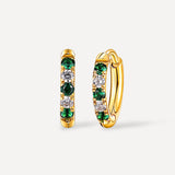 Green Glacier Small Earrings