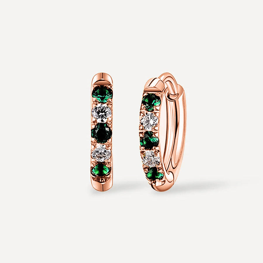Green Glacier Small Earrings