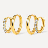 Slim & Shine Hoops Earrings Set